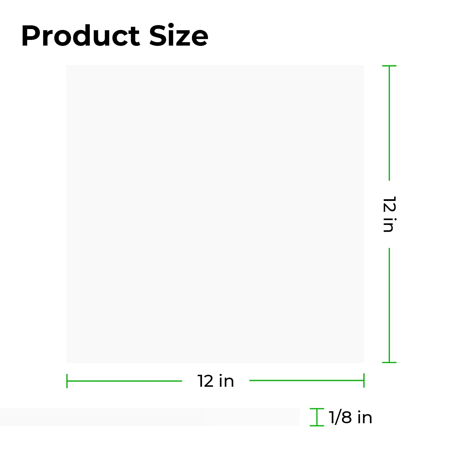 1/8" Frosted Acrylic Plexiglass Sheet - Image 6