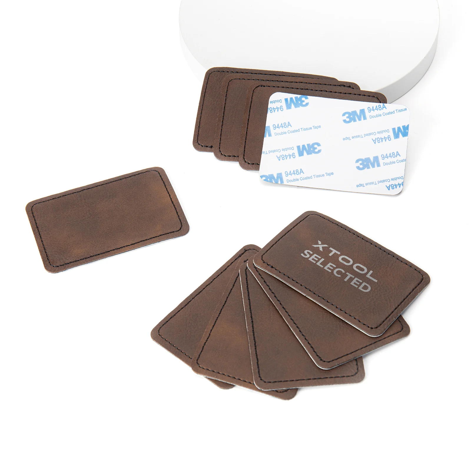 Laserable PU Rectangular Patch (10pcs) - Image 12
