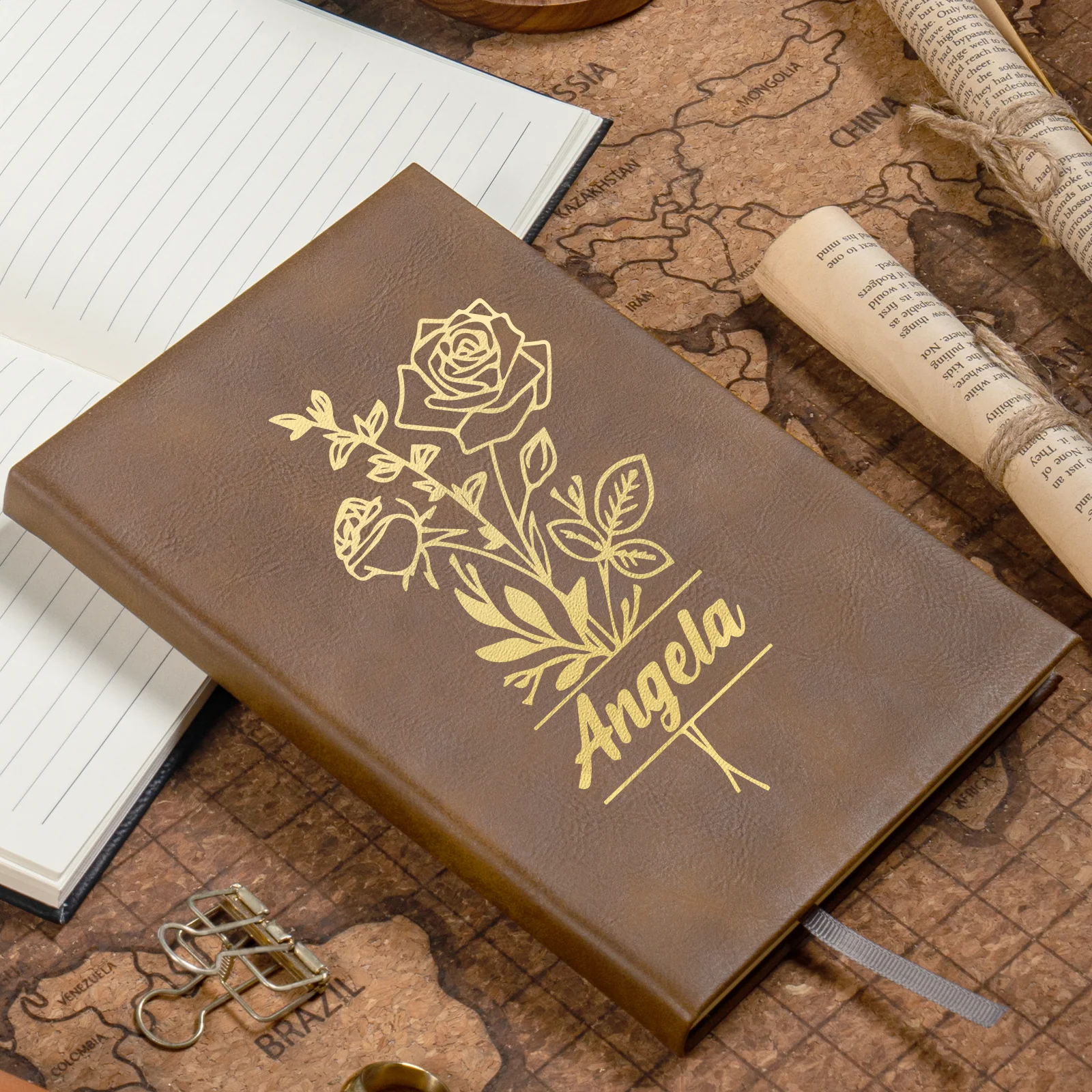 A5 Laserable PU Notebook (100 Pages) - Image 10