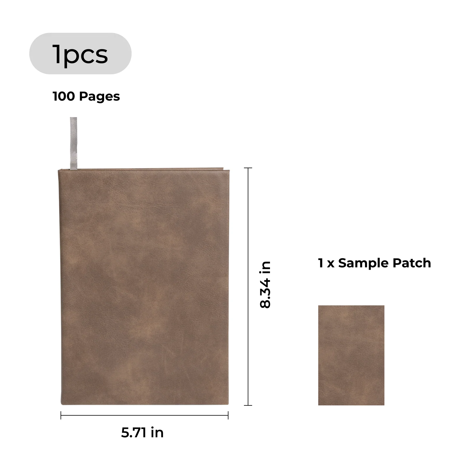 A5 Laserable PU Notebook (100 Pages) - Image 11