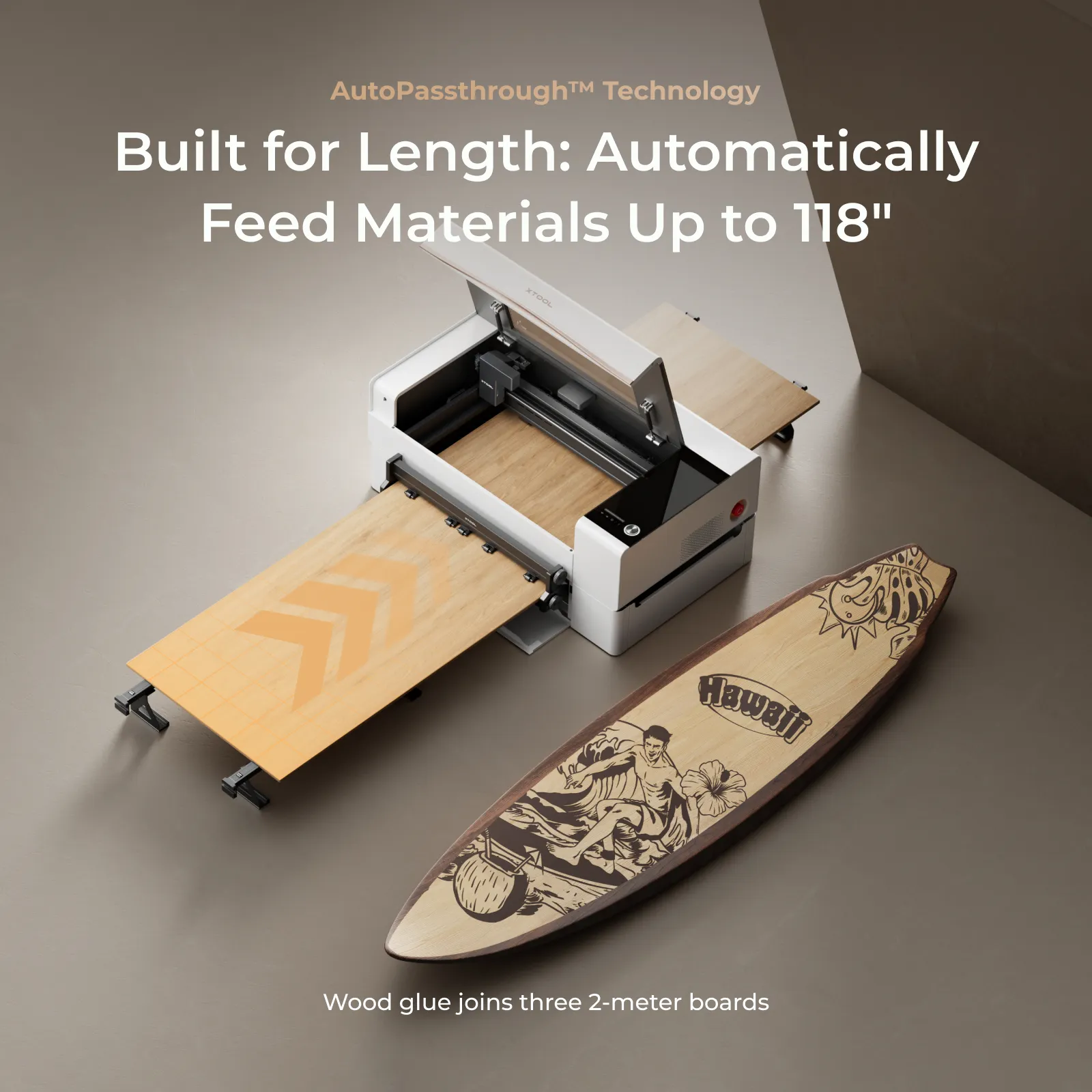 xTool P2S 55W Desktop CO2 Laser Cutter - Image 7