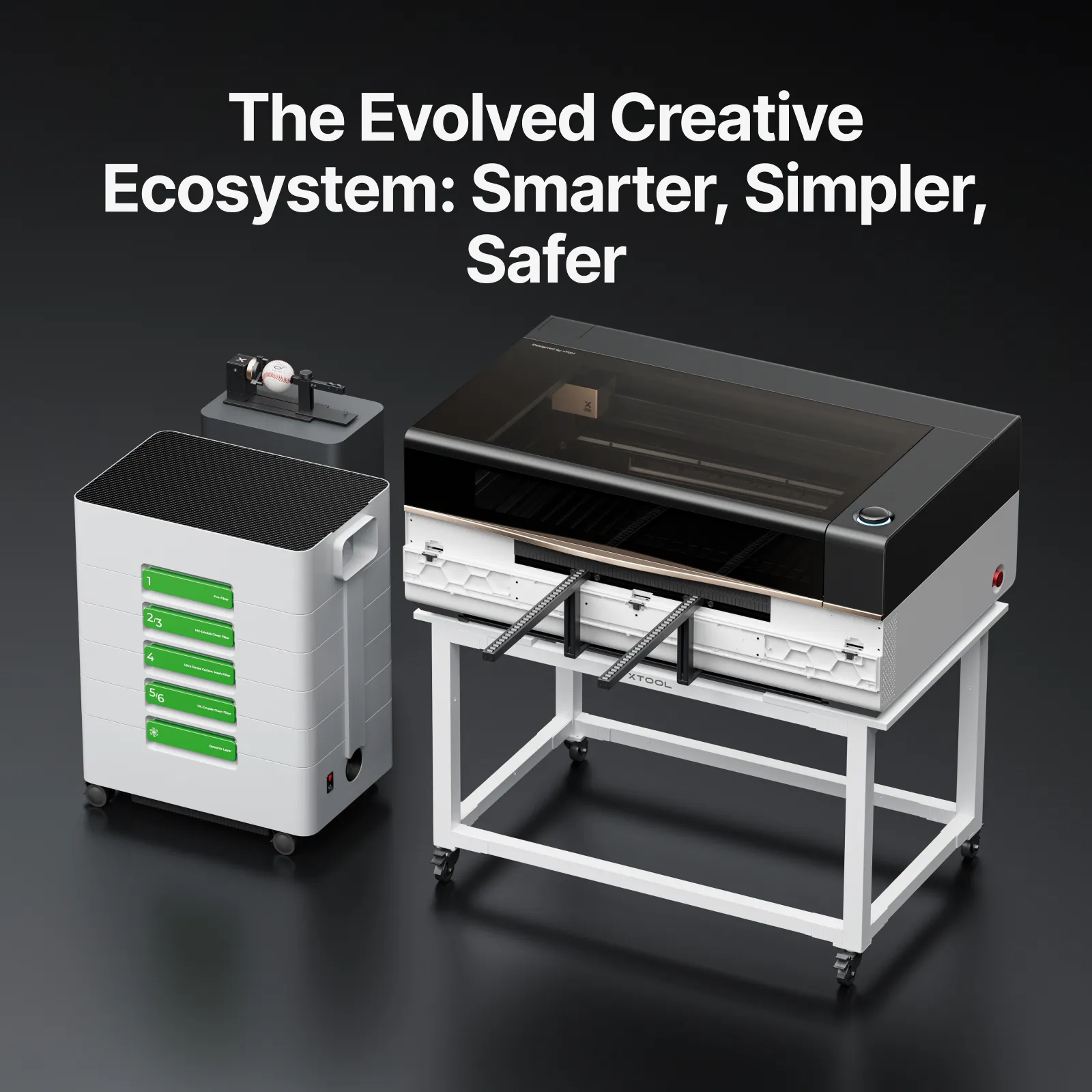 xTool P3 80W Flagship CO2 Laser Cutter with Intelligent Automation for Education - Image 18