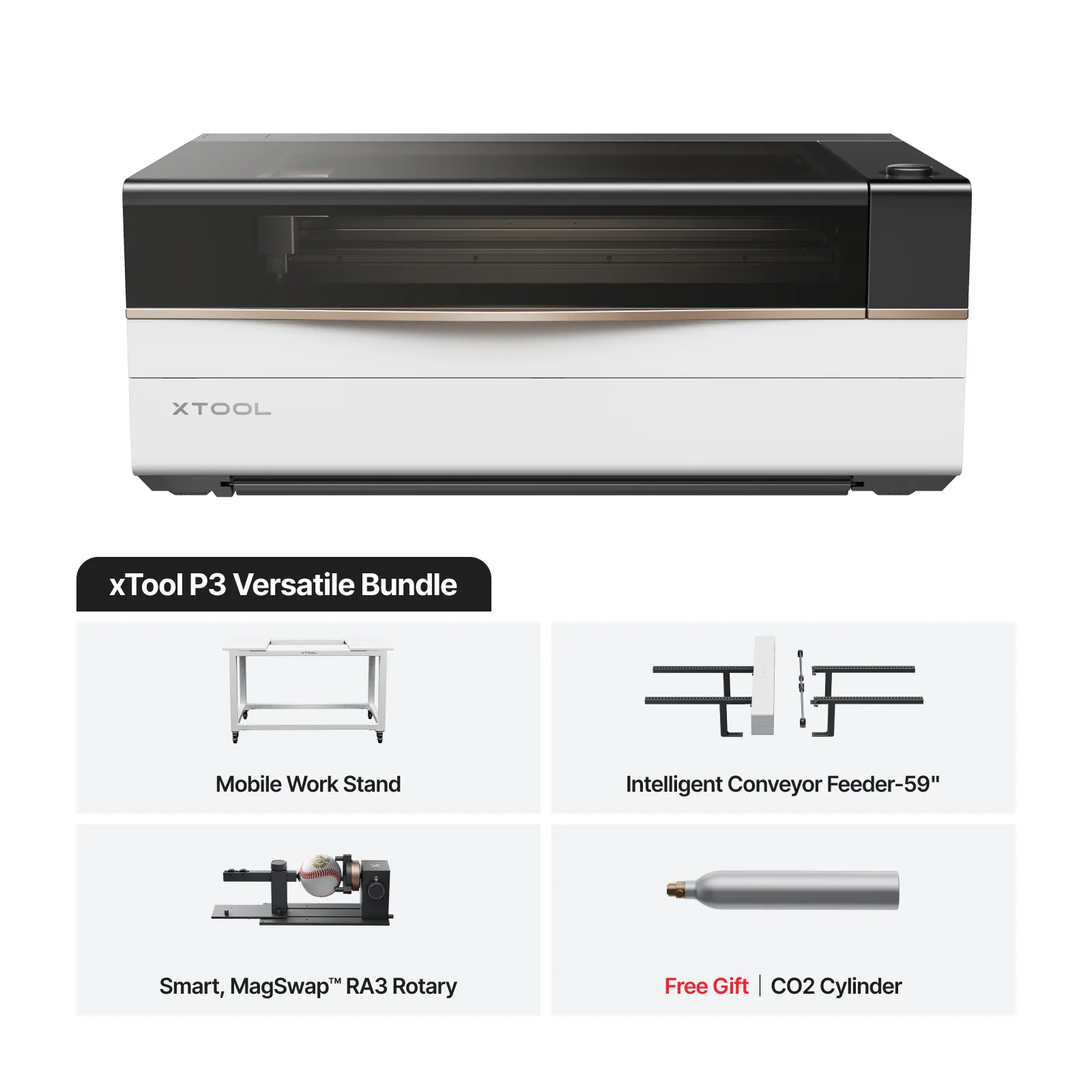 xTool P3 80W Flagship CO2 Laser Cutter with Intelligent Automation for Education - Image 20